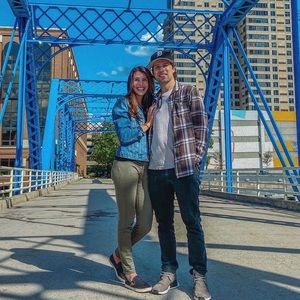 Green Articles of Society skinny jeans